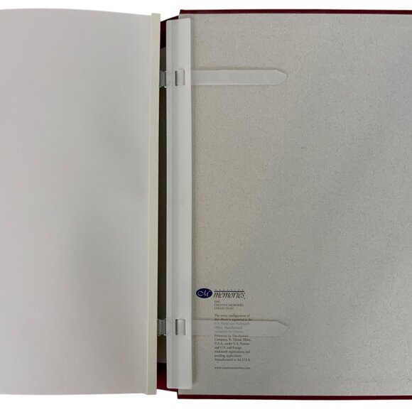 Creative Memories 12x12 Red Scrapbook Album With Blank & School Themed Pages - Picture 8 of 8